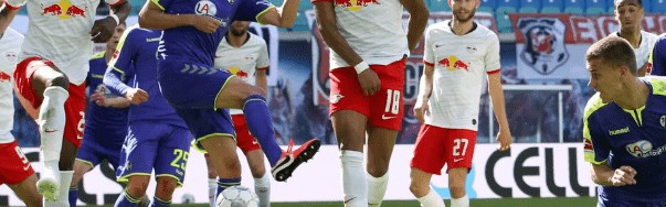  莱比锡RB锋线火力全开，大胜对手巩固联赛排名